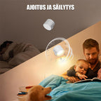 Trådløs vegglampe