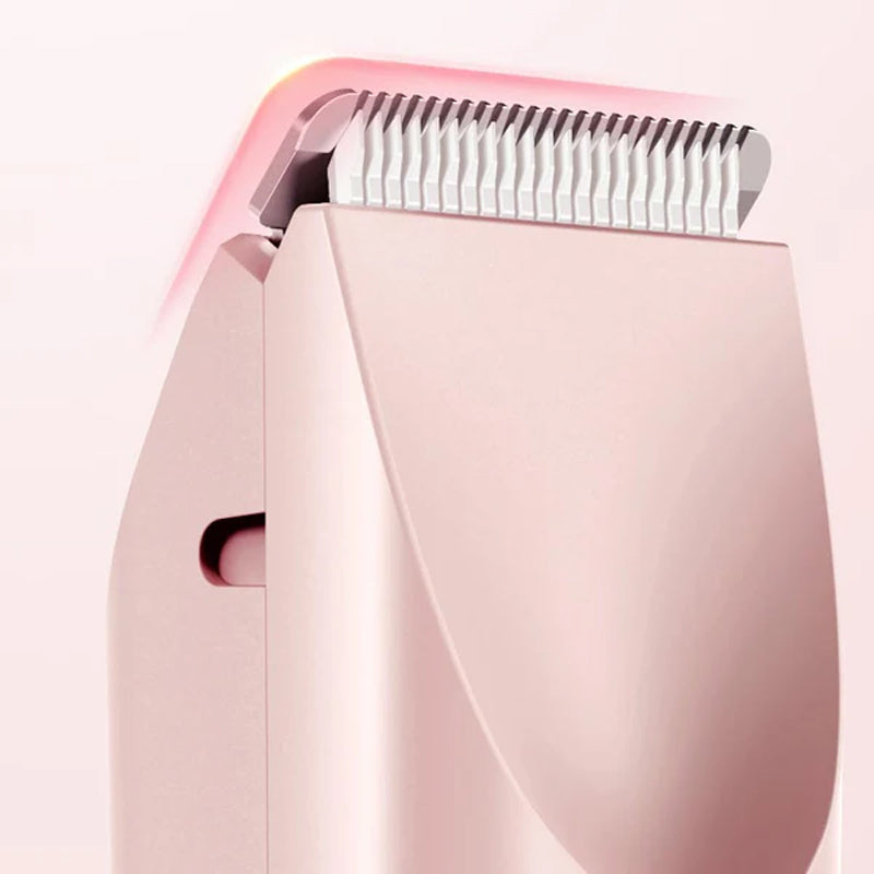 IPX7 vanntett barbermaskin med to barberhoder for kvinner