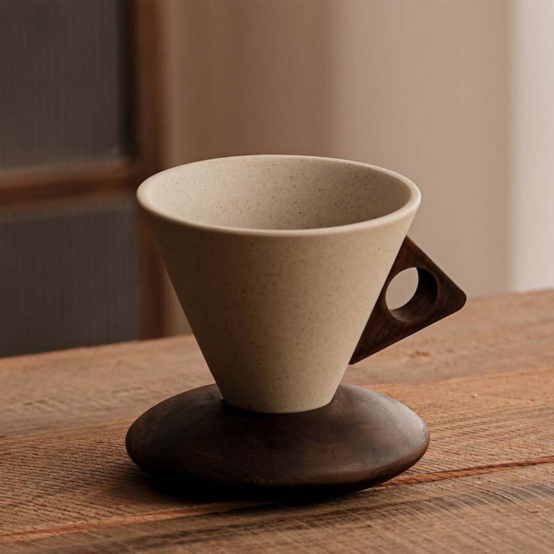 ☕Elegant konisk kaffekopp