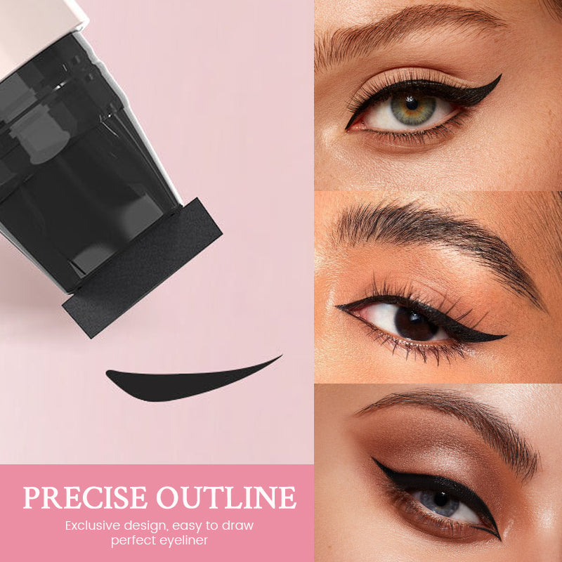 Stempel for eyeliner i ett stykke