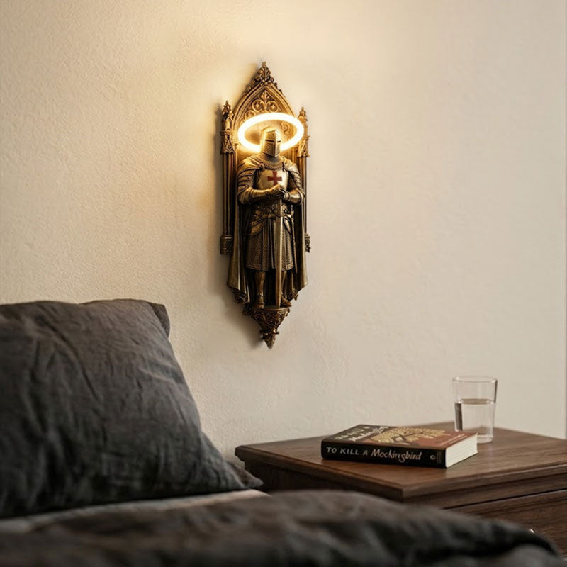 🛡️  Knight vegglampe