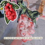 🍒Imitert litchiformet såpe｜Fruktduft, utsøkt og praktisk🍃