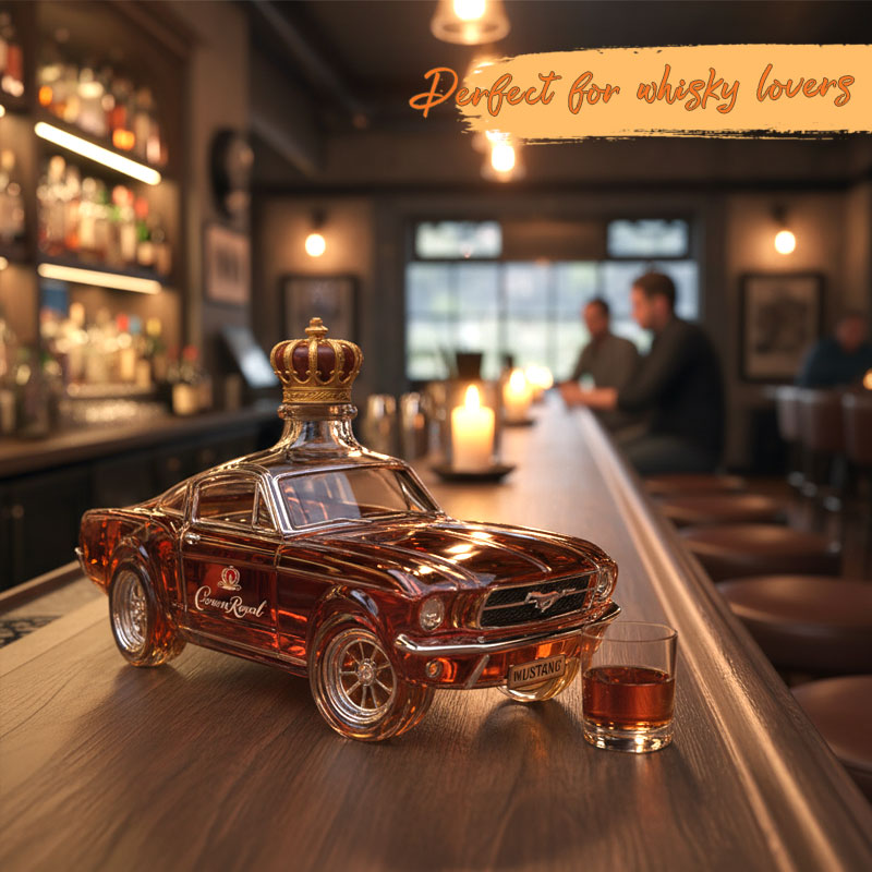 Bronco whiskyflaske