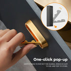 Zinc alloy folding hook