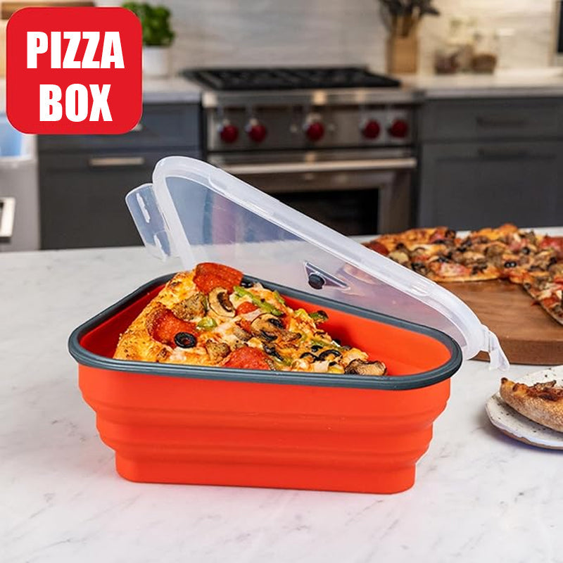 Oppbevaringsboks for pizza i silikon