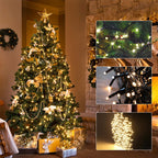 🎄 LED Ring Five-pointed Star Christmas Tree Light 🎄