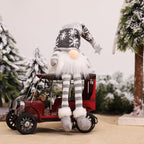 🎄 Julelysende gnomfigur – Festlig juledekorasjon med lys 🎅✨