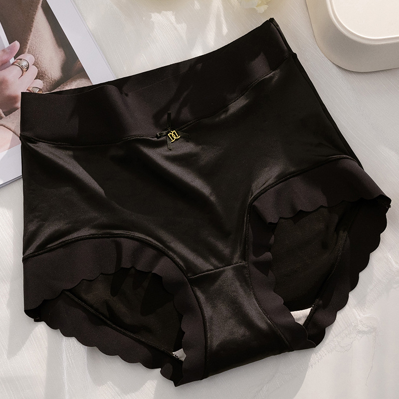(🎁 2025 nyttår varmt salg 70% rabatt🎁) Pay1 Get 2 (3pack) Premium Satin Antibakteriell Ice Silk Fuktabsorberende truser