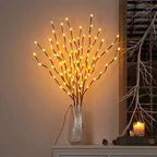 Dekorative LED-belyste grener
