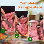🔪 BBQ Rib Membrane & Fat Remover Tool - for enkel tilberedning av kjøtt!