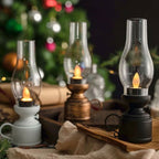 💫Retro simulering parafinlampe LED nattlys💫