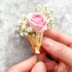 Bærbar blomsterbukettklemme