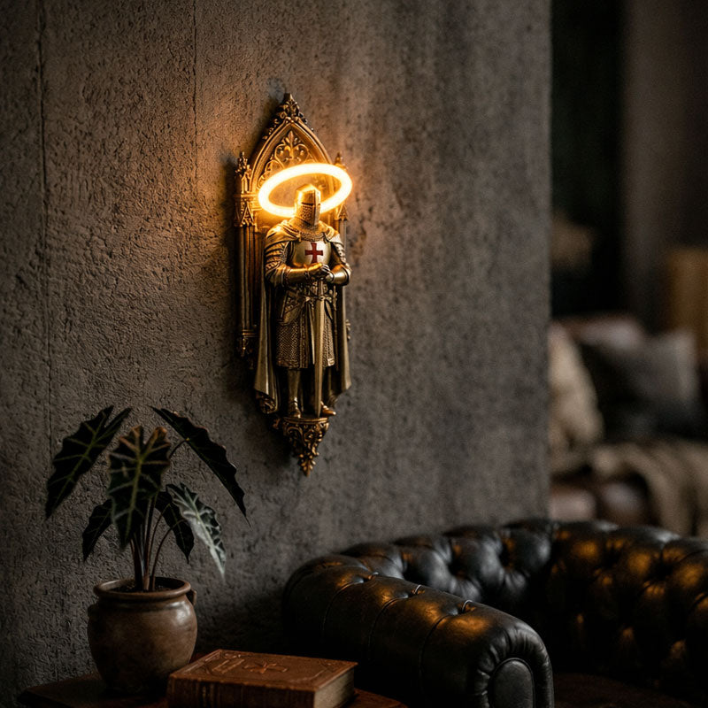 🛡️  Knight vegglampe