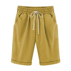 Elastisk midje, avslappet og komfortabel sommershorts