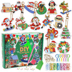 🎄✨Jule DIY diamantmaling nøkkelringsett✨🎄