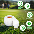 Kreativt shotglass formet som en golfball