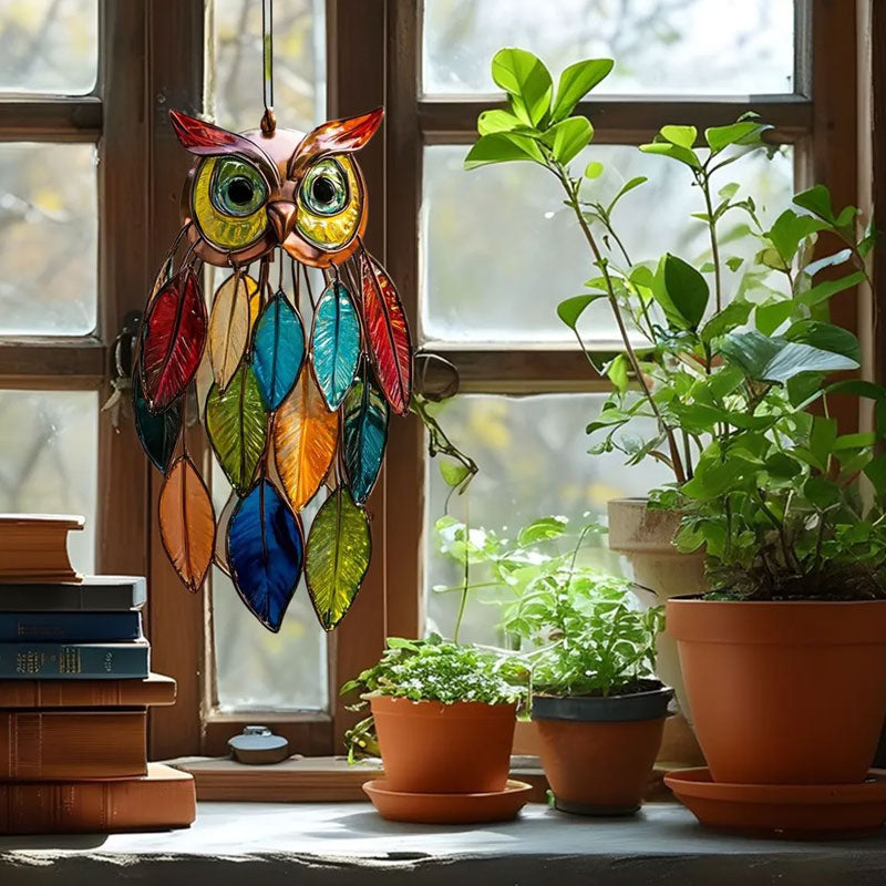 🦉Fargede ugleanheng🦉