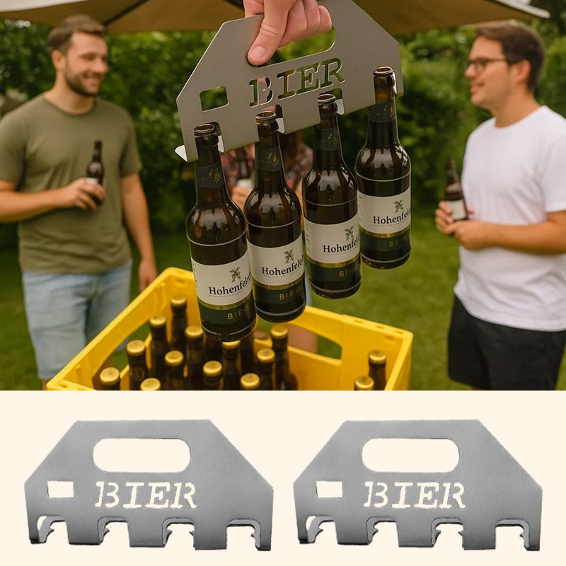 Quad-ølåpneren og -bæreren