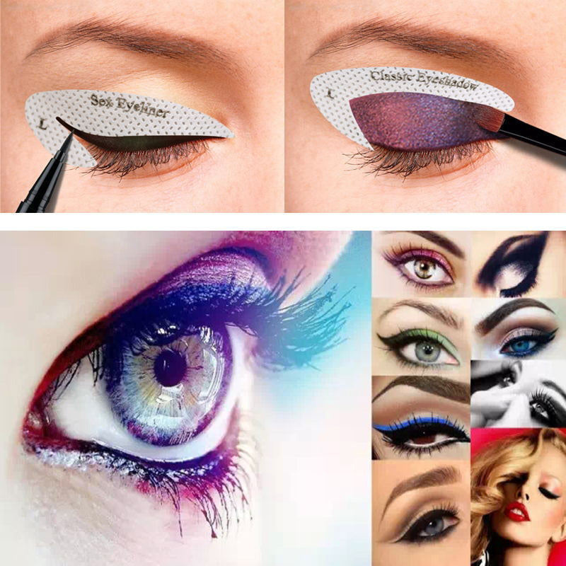 Malklistremerker for øyenskygge/eyeliner-sminke