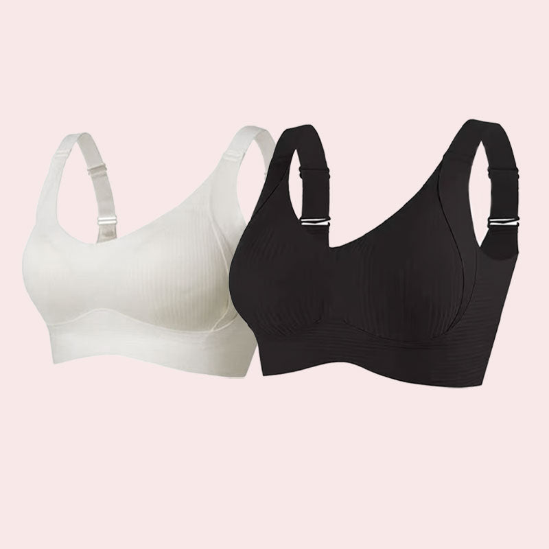 🎁Siste dag: kjøp 1, få 3 pakker🔥BH med ekstra god støtte | Push-up-BH uten bøyle👍Ikke flere hengende bryster