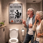 🚽 Dette er et toalett, ikke en internettkafé.