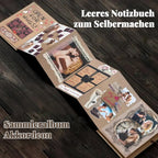 ✨Minnebevareren: 230 cm sammenleggbart utklippsbokalbum 📚