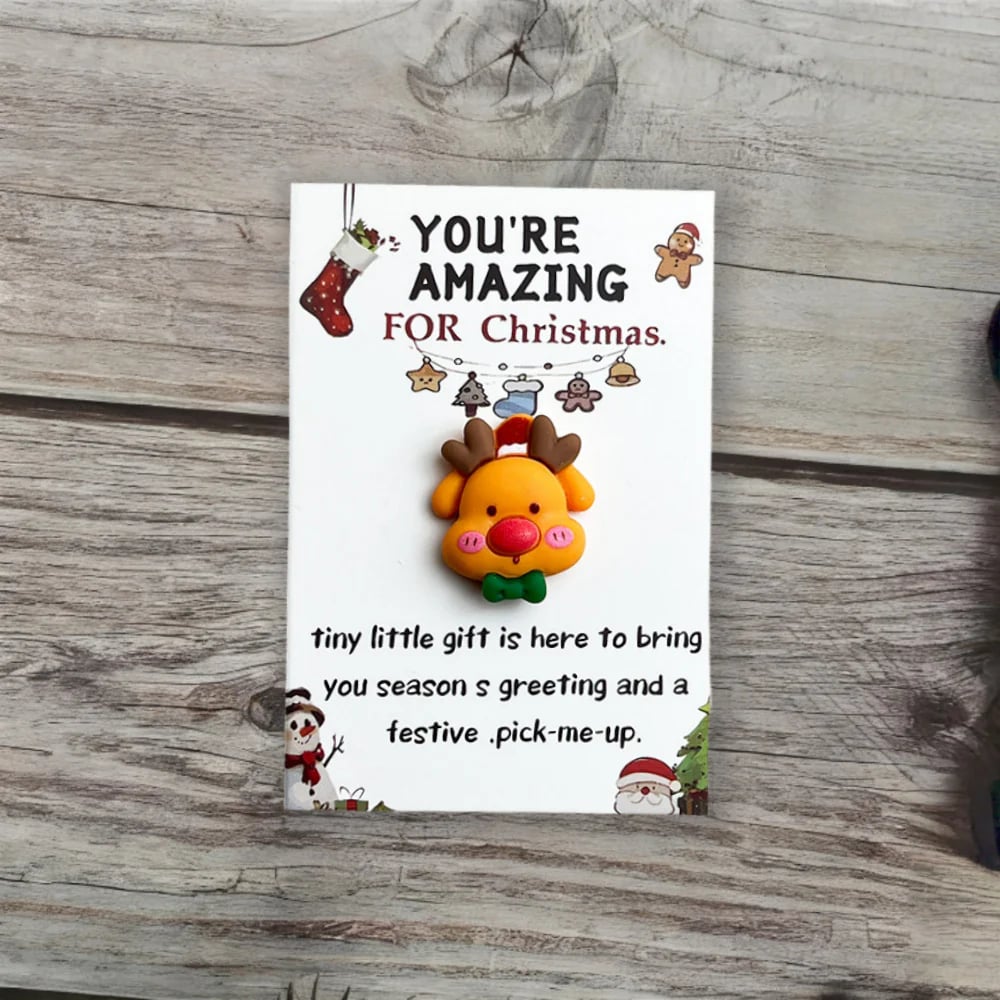 🎄Tidlig julesalg 49 % RABATT🔥🎁10 STK. liten lommejuleklem
