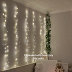 🎁Tidlig julesalg 49 % rabatt🎅LED-lyslenker, USB-drevet LED-lysgardin til gaveinnpakning