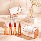 💄Leppestiftsett i skinnveske💄