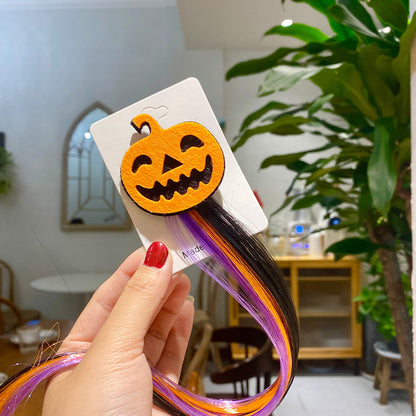Morsom Halloween Hårforlengelsesklips