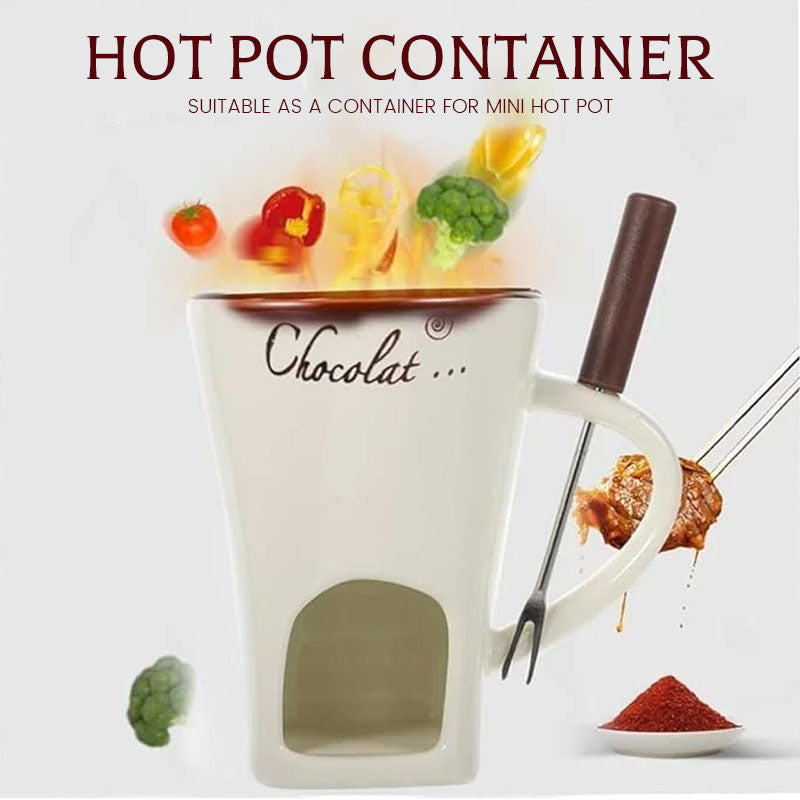 Smelteovn keramisk atmosfære Hot Pot Cup