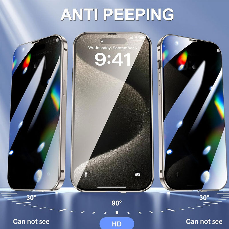 Dobbeltsidig magnetisk anti-kipling-telefonveske