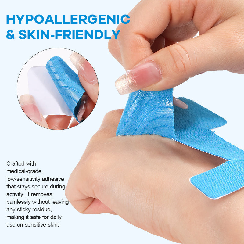 Ferdigskåret kinesiologitape for hallux valgus