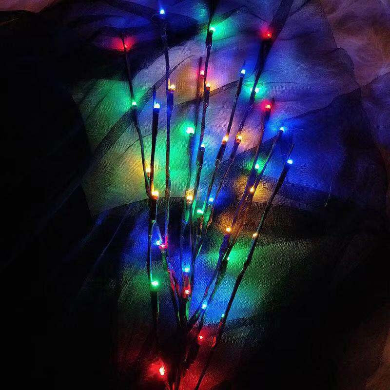 Dekorative LED-belyste grener