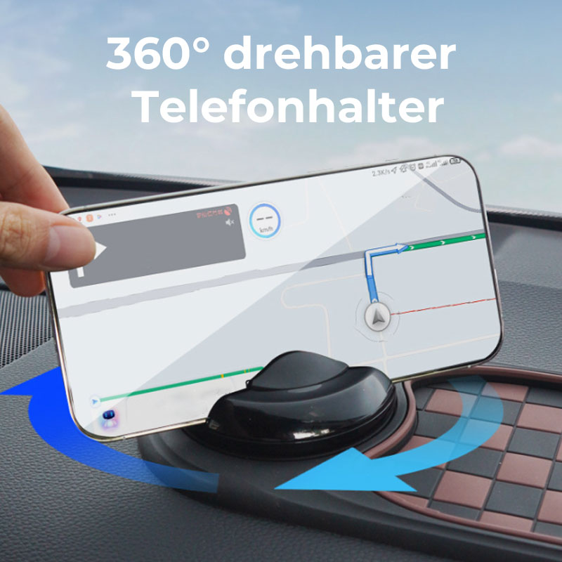 Sklisikker bilmatte til flere formål