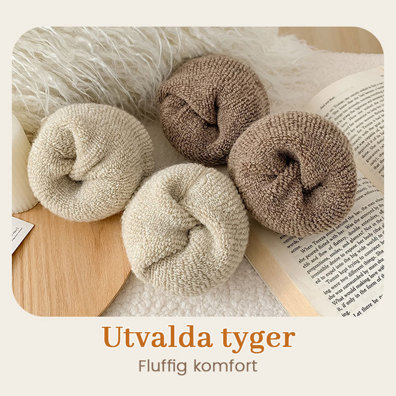 🧦 5 par varme ullsokker i middels høyde
