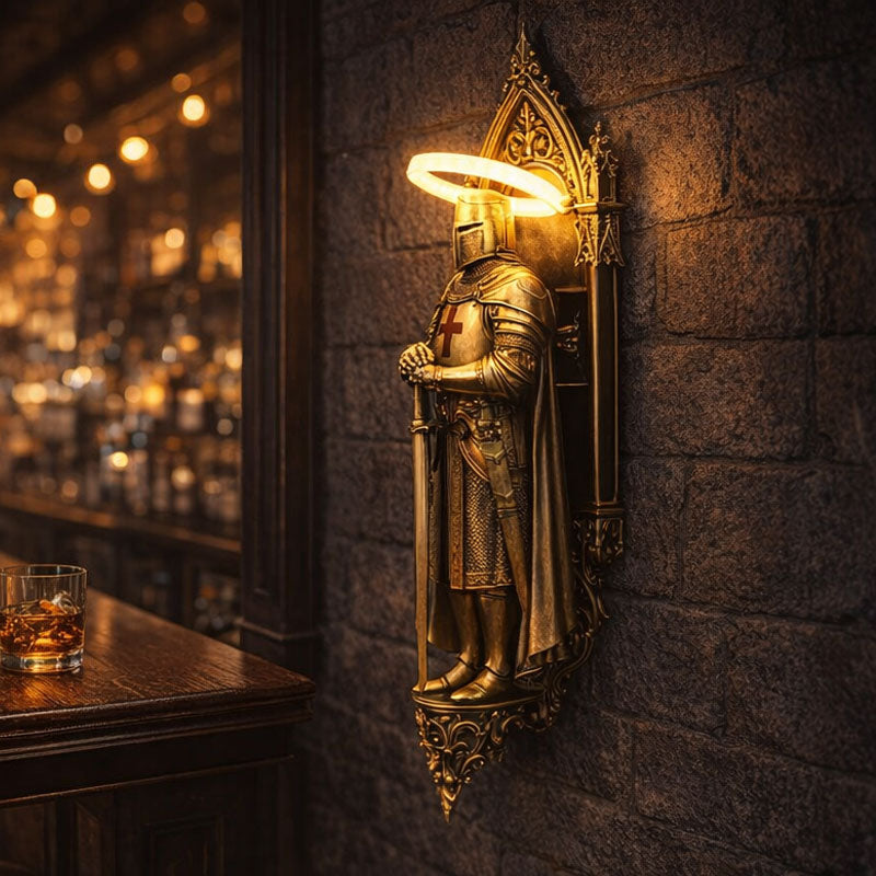 🛡️  Knight vegglampe