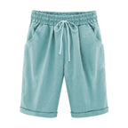 Elastisk midje, avslappet og komfortabel sommershorts