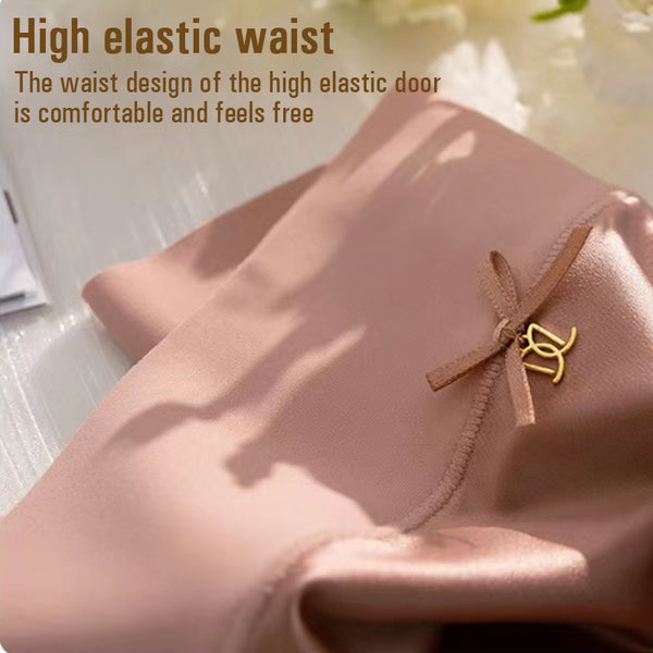 (🎁 2025 nyttår varmt salg 70% rabatt🎁) Pay1 Get 2 (3pack) Premium Satin Antibakteriell Ice Silk Fuktabsorberende truser