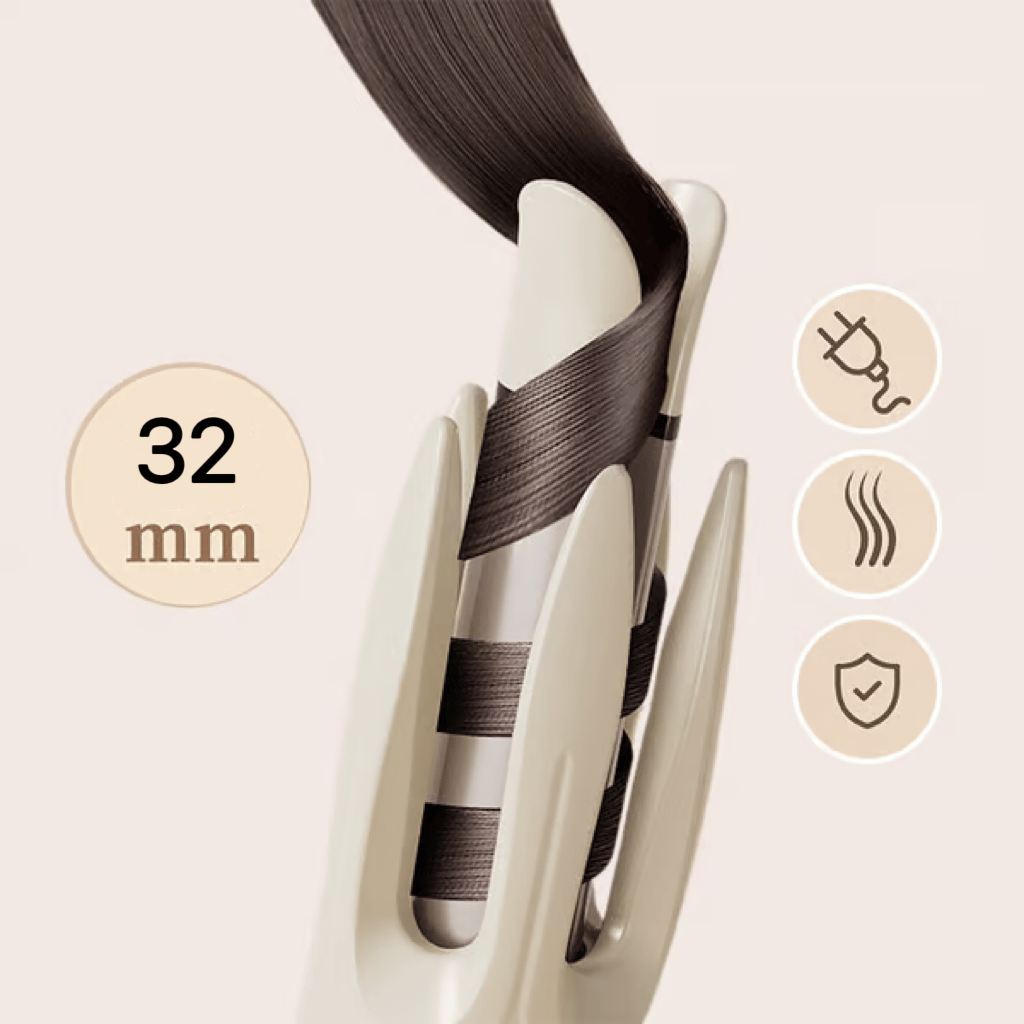 ✨ SPAR 48% !!!💥5 minutters automatisk langvarig hårkrøller💇‍♀️