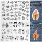 🌸Blomsterlinjer designet blomsterkantmønstre Broderimønstre – Stick & Stitch for nybegynnere