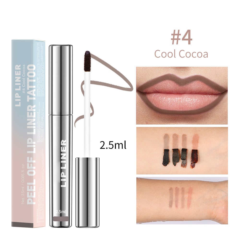 Riv av lipgloss lipliner