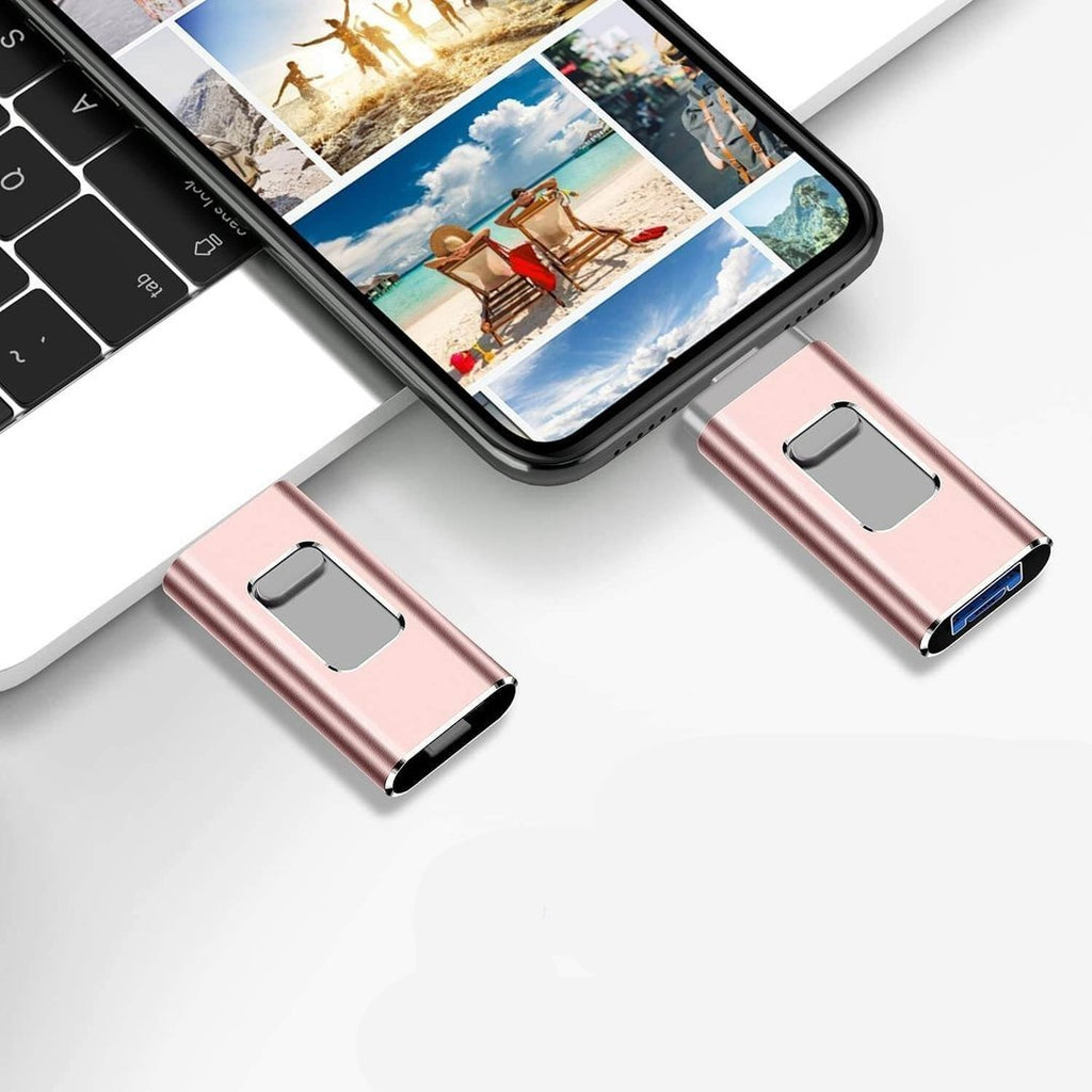 4 i 1 USB-minne - lynrask bildeoverføring