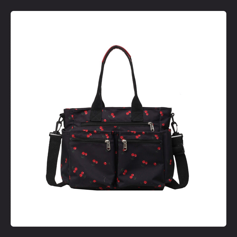 🍒Bag med kirsebærtrykk