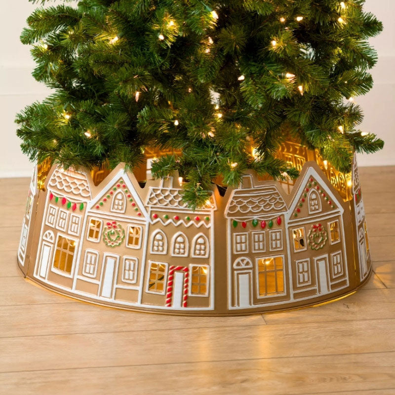 LED Pepperkake Juletrekrage（2 meter lysledning)