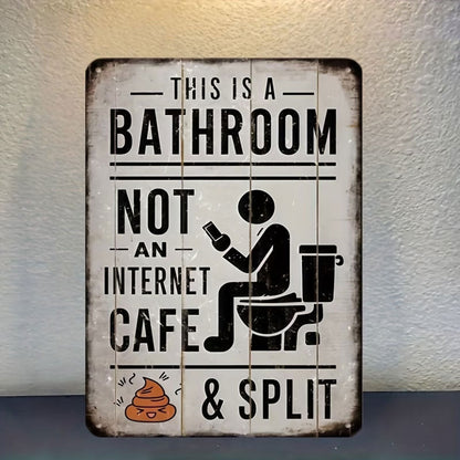 🚽 Dette er et toalett, ikke en internettkafé.