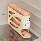 Rullbar oppbevaringsboks for egg