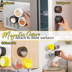 Magnetisk veggmontert krydderboks