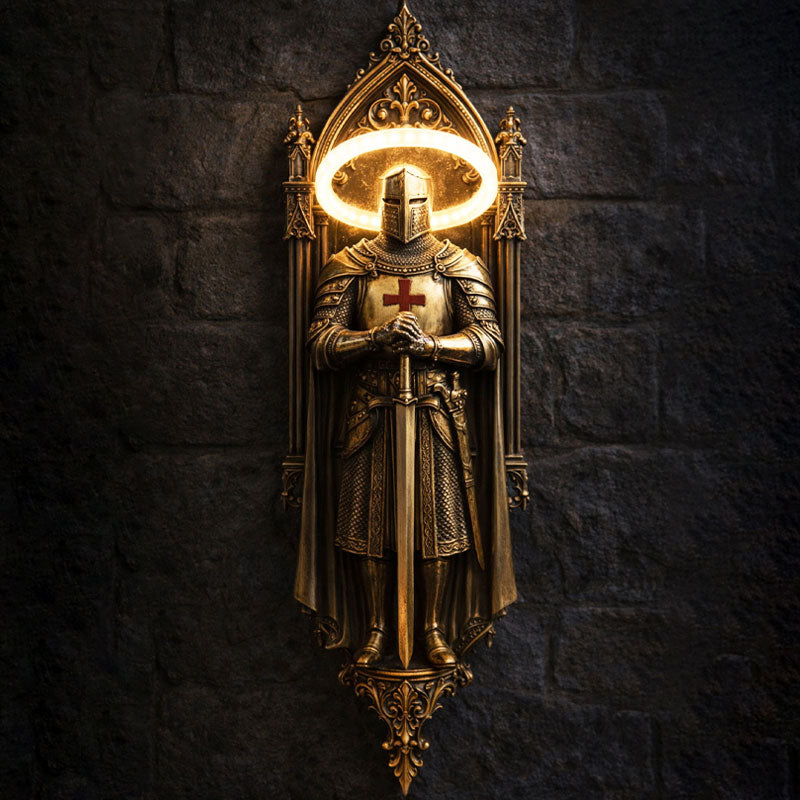 🛡️  Knight vegglampe