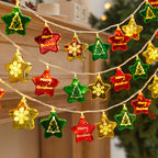 🎁Oplyste juletreglimtpynt